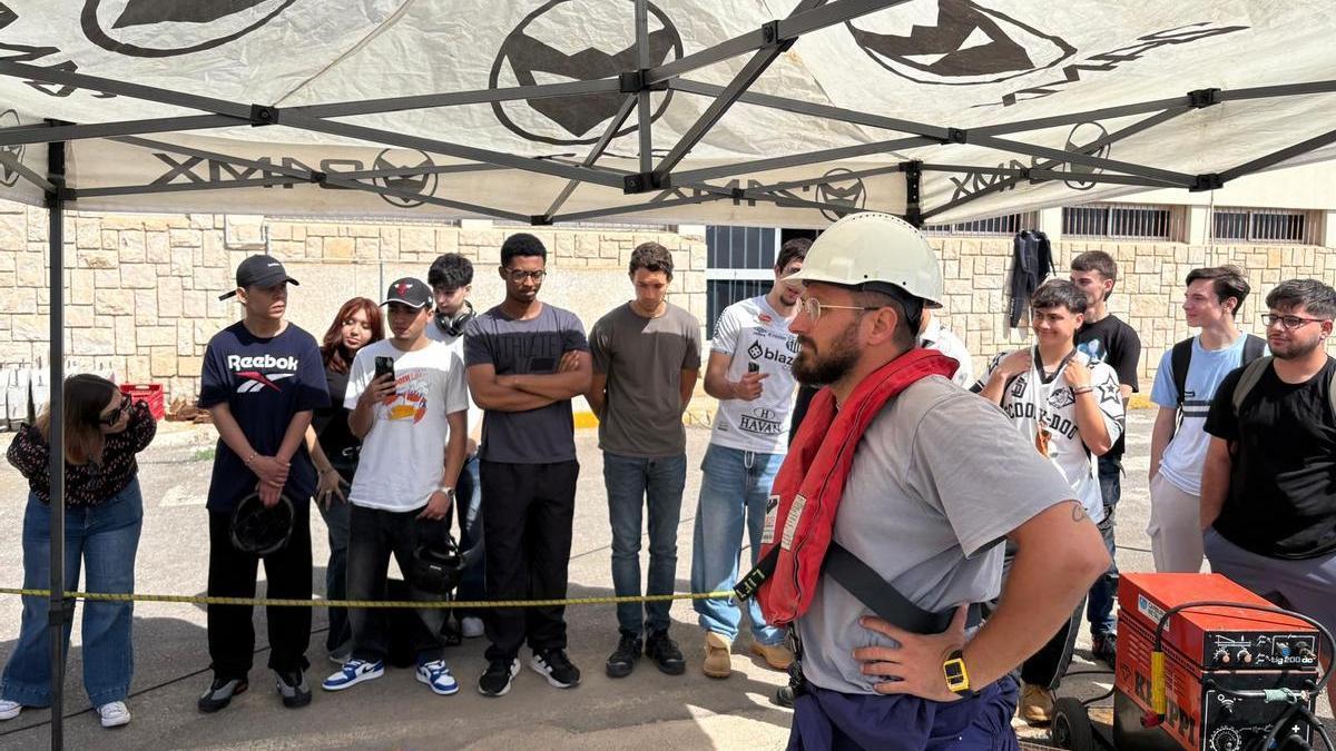 Los jóvenes belgas se interesan por la FP de Alicante