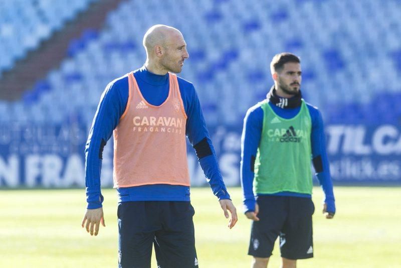 Entrenamiento de puertas abiertas del Real Zaragoza