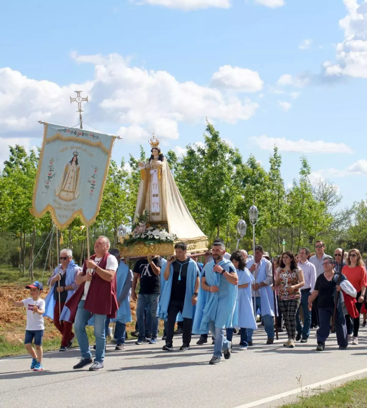 Programa de actos y horario de la romería de la Virgen de la Luz de Moveros