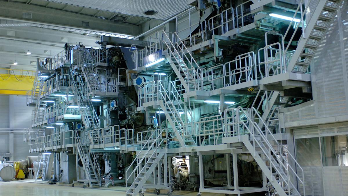 Imagen de una de las fábricas de Saica, empresa que sirve de ejemplo en el reciclado.