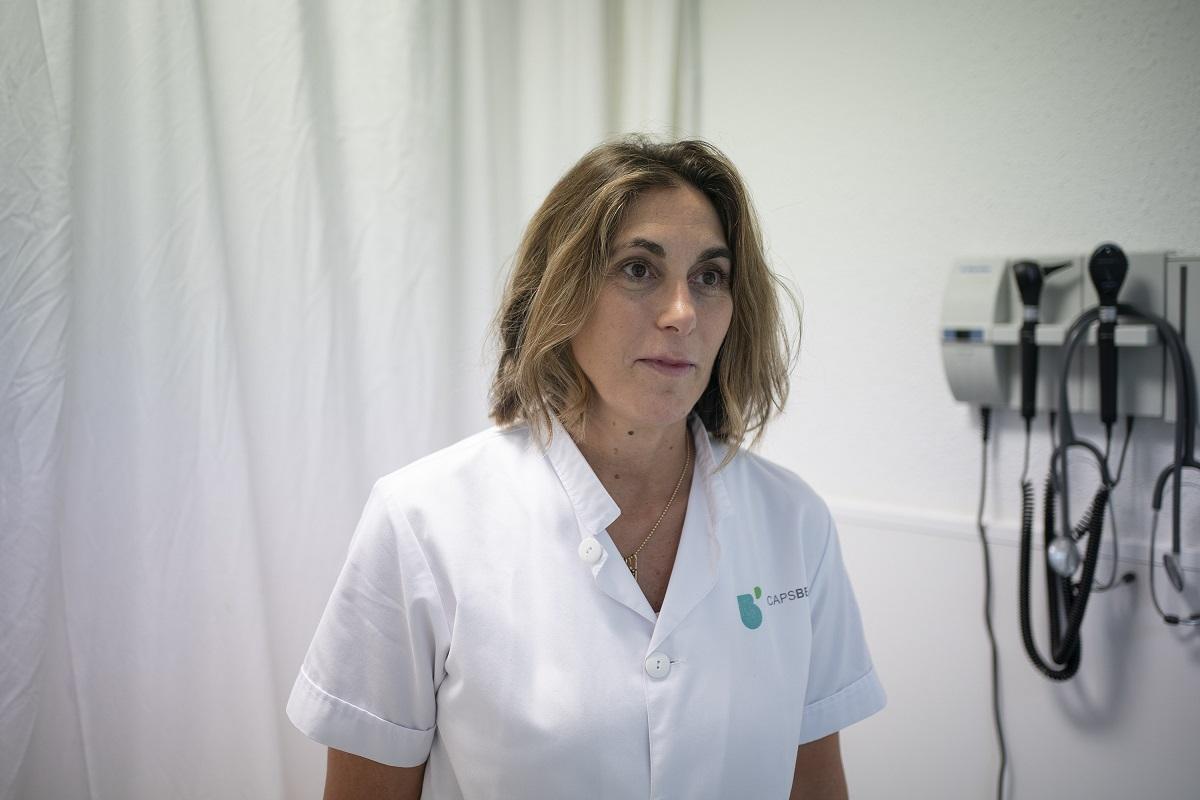 La enfermera del CAP Casanova Mireia López.