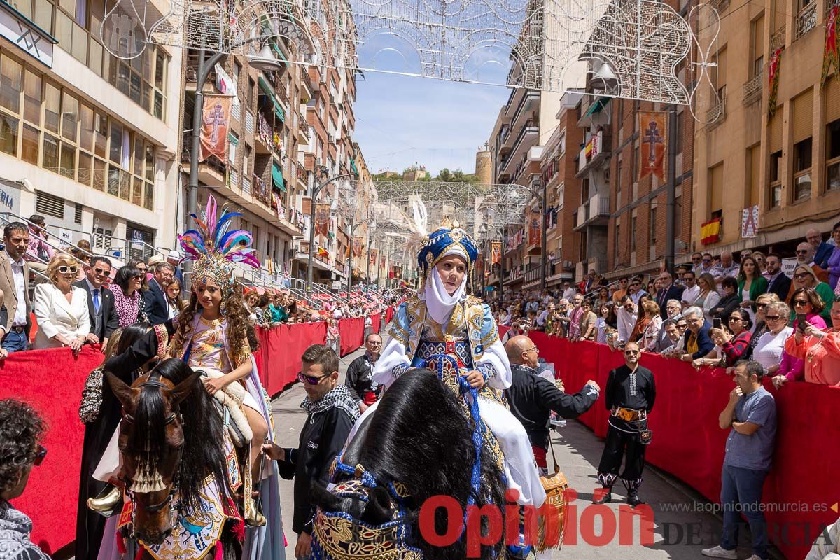 Desfile infantil del Bando Moro en las Fiestas de Caravaca