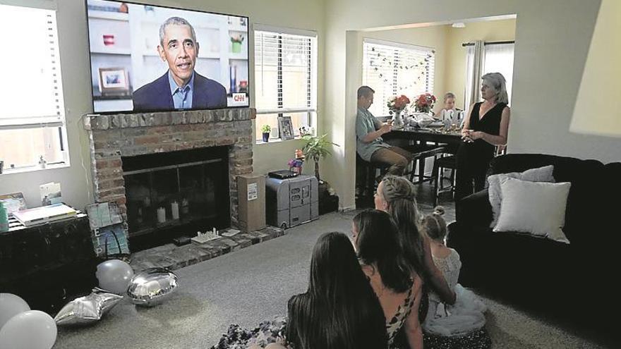 Obama critica a Trump por la gestión del virus