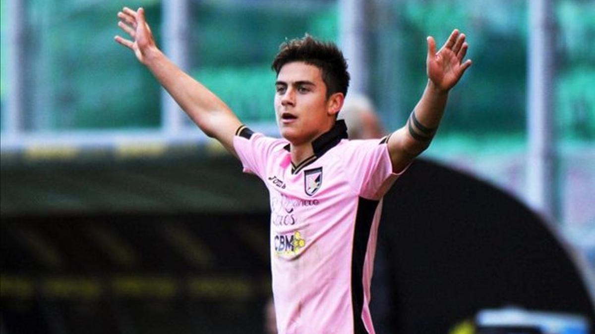 Dybala, jugador del Palermo