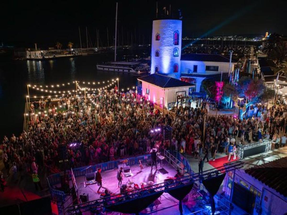 Inauguración Concerts de Mitjanit Port de Sitges 2025