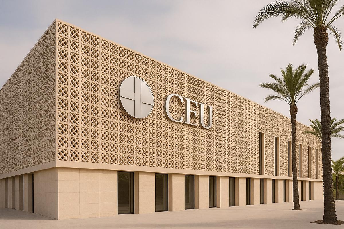 Recreación de cómo quedará el futuro campus del CEU San Pablo en el antiguo Riskal