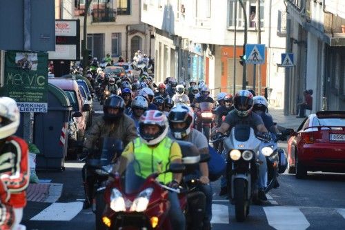 Moaña y el mundo del motor acompañan a Dani Rivas en su funeral