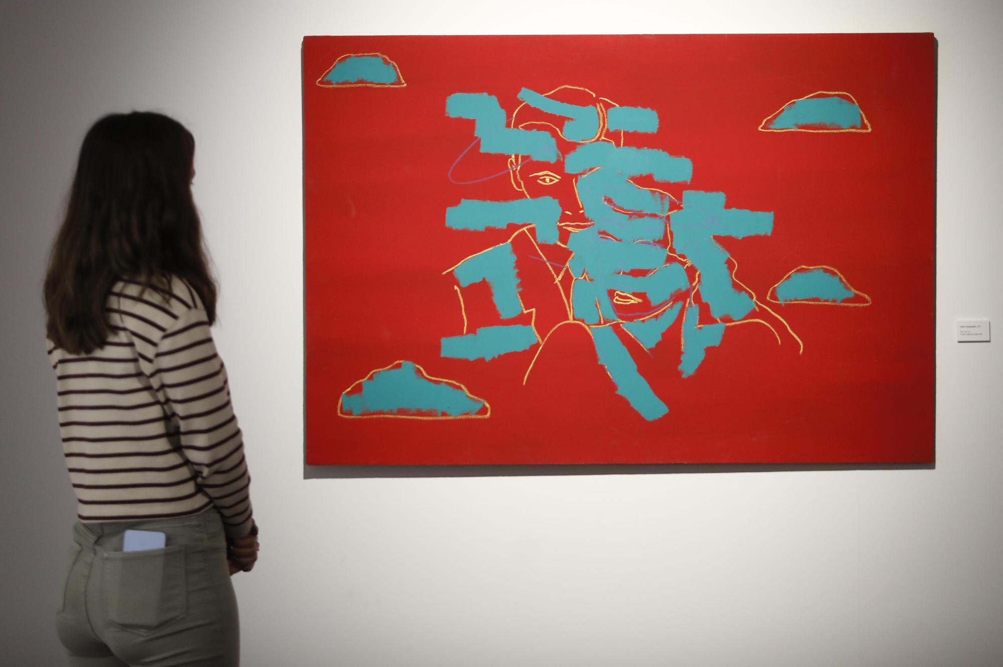 Pep Camps condensa 40 anys «pintant d’esquena al món» en quatre exposicions