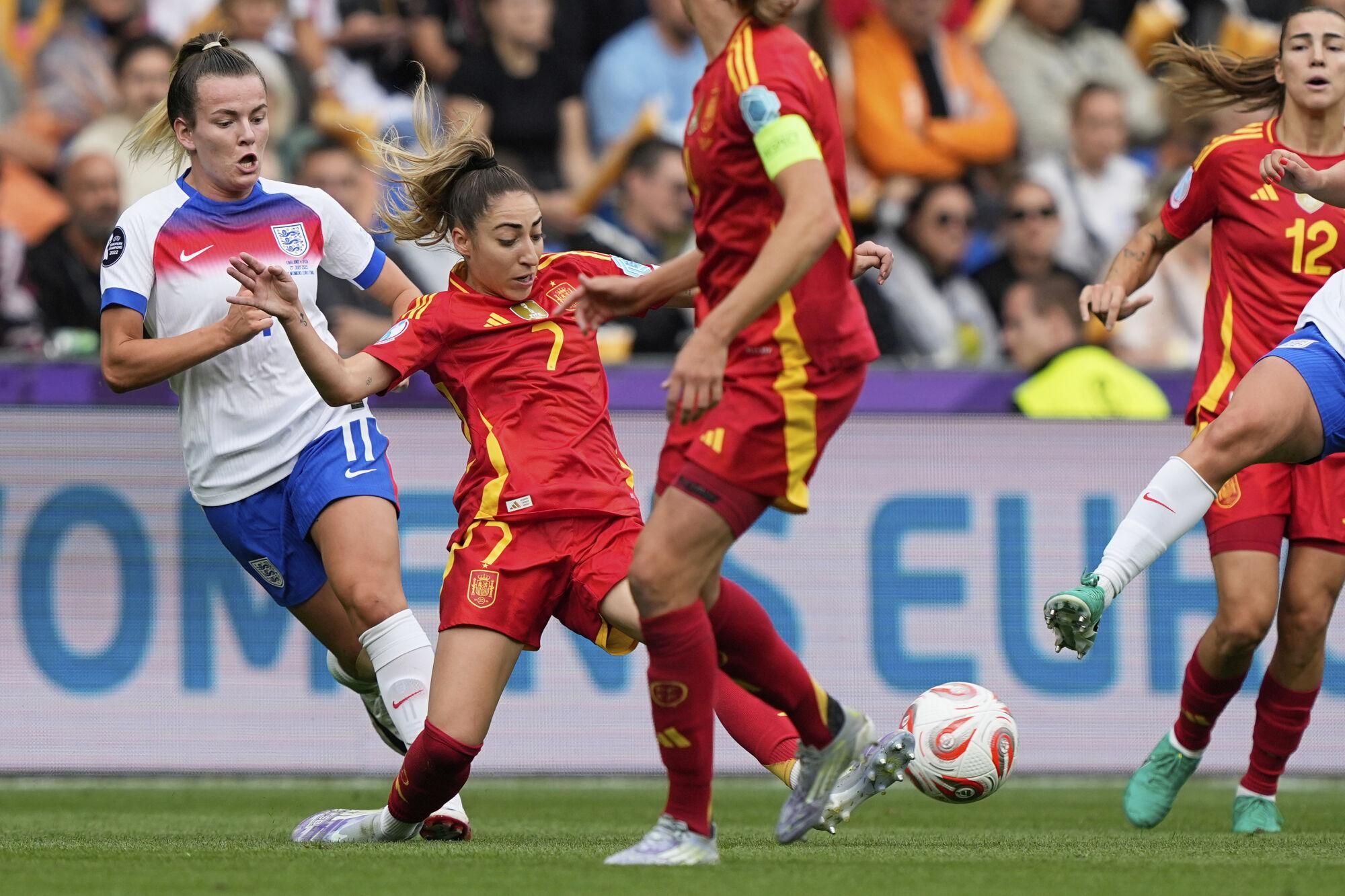 Final de la Eurocopa: España - Inglaterra, en imágenes.