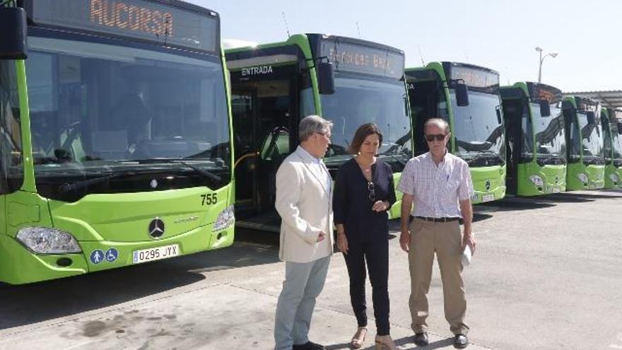 La totalidad de la flota de Aucorsa contará con cámaras de seguridad