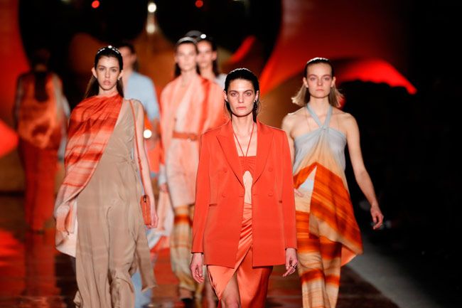 Desfile de otoño-invierno 2019-2020 de Pedro del Hierro en la Semana de la Moda de Madrid
