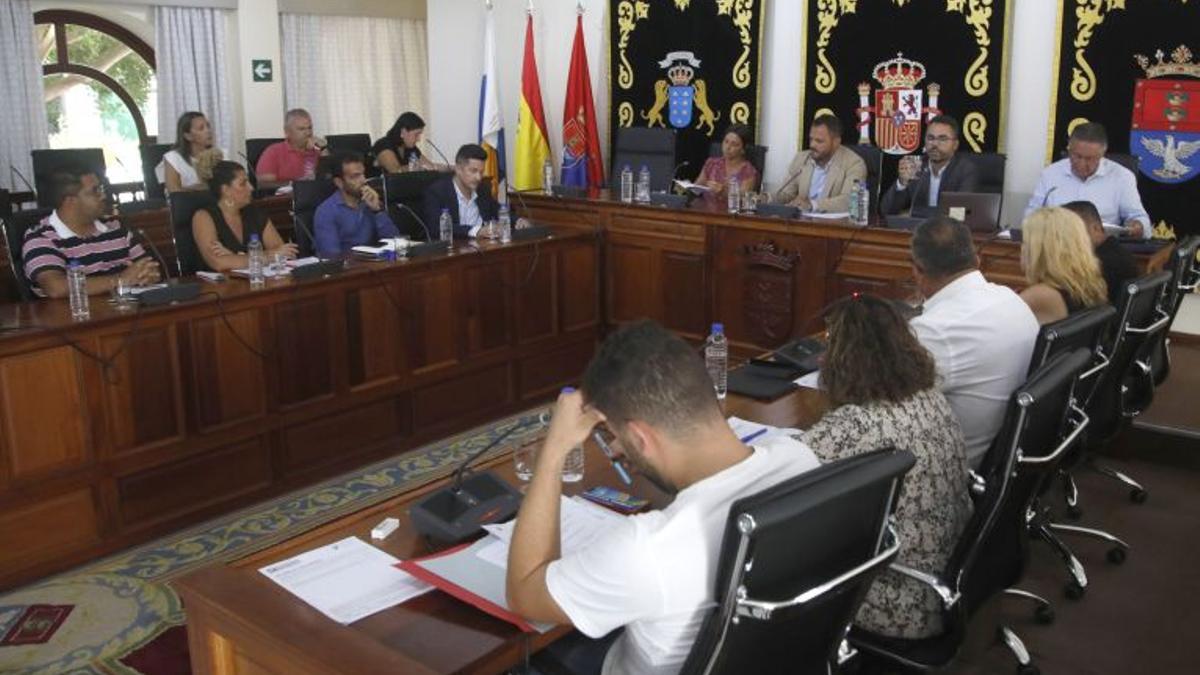 Pleno del Ayuntamiento de Arrecife el pasado lunes 11 de septiembre.