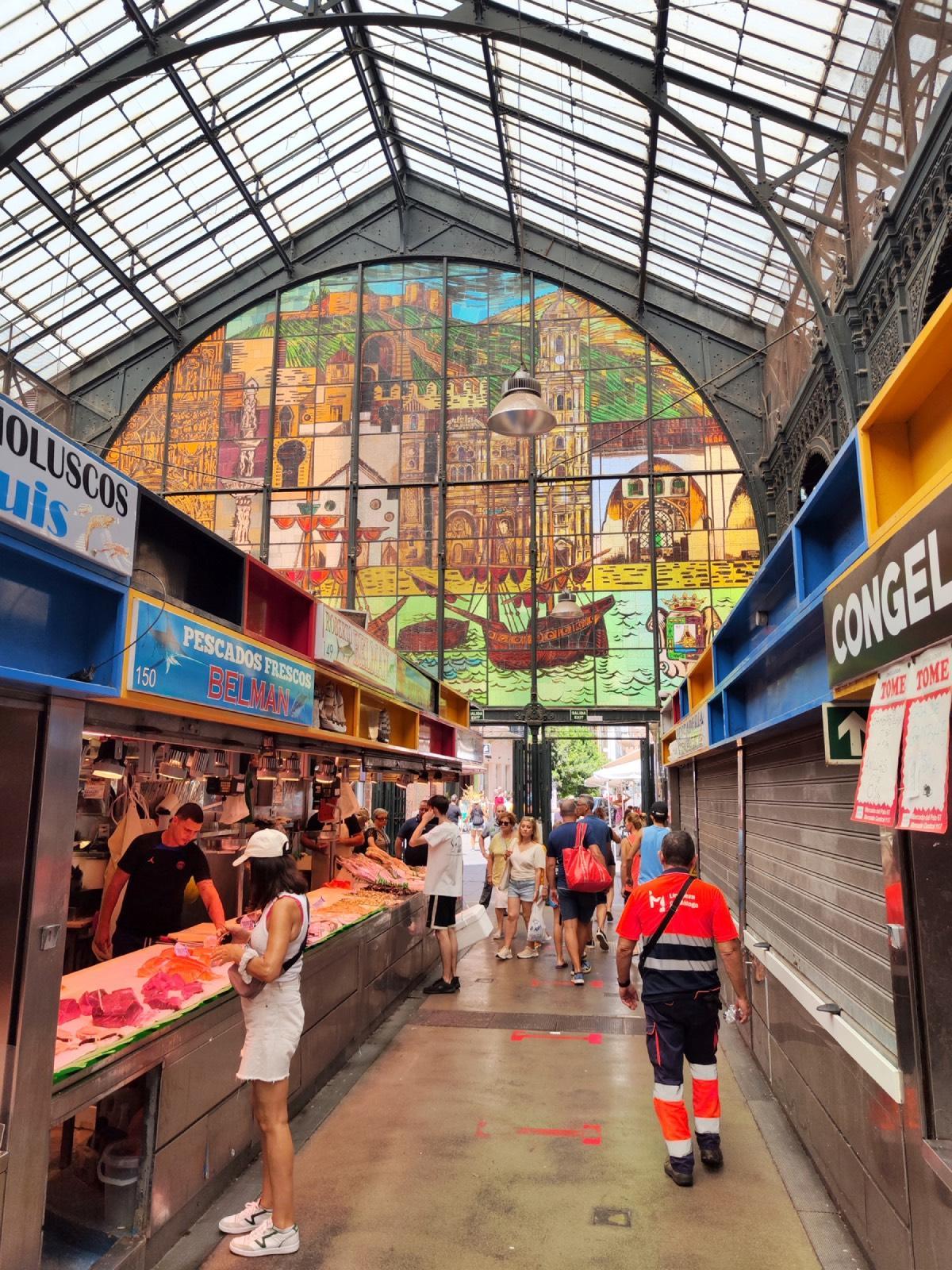 Mercado Central Atarazanas en Málaga