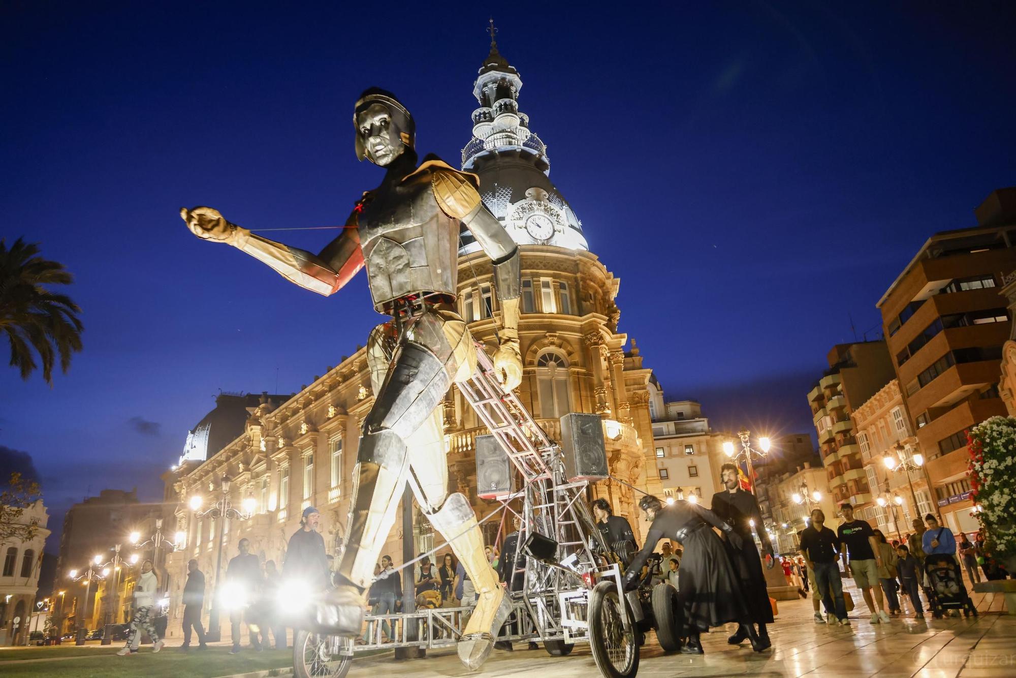 El espectáculo 'Aquiles' llega a Cartagena con el festival Mucho Más Mayo