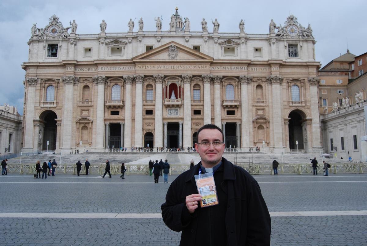 En el Vaticano, como enviado especial a grandes eventos religiosos.
