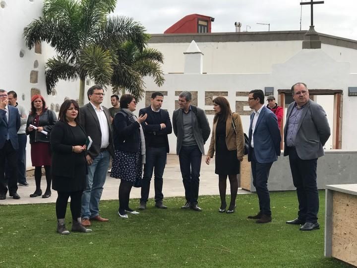 Visita de Fernando Clavijo a Telde