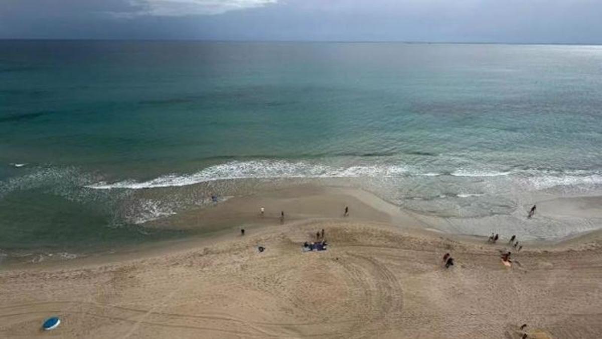 L'aigua a La Manga, aquest divendres