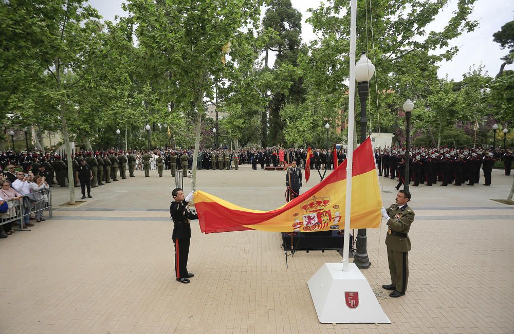 Jura de bandera en Castelló