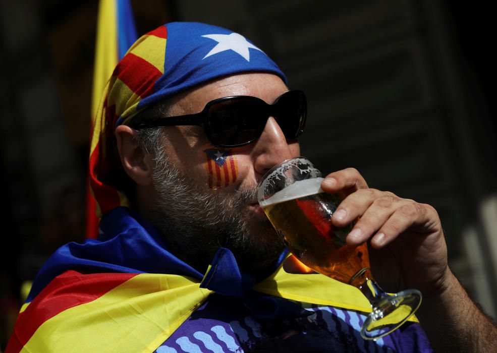 La manifestación de la Diada, en fotos