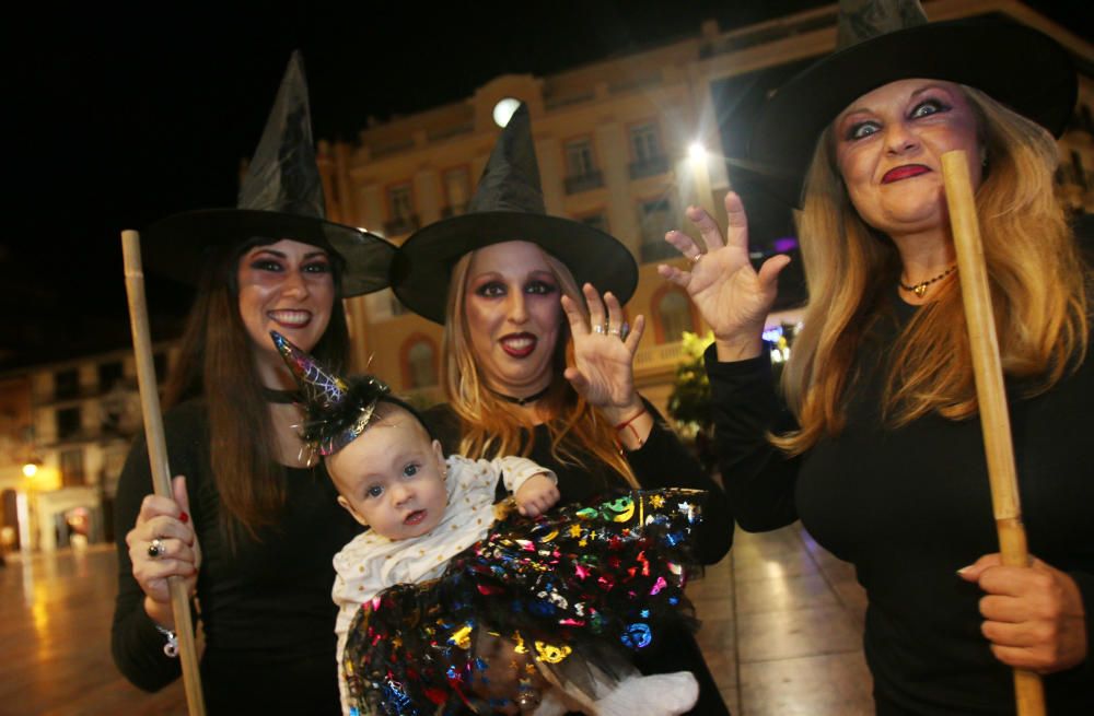 Celebración de Halloween en el Centro de Málaga