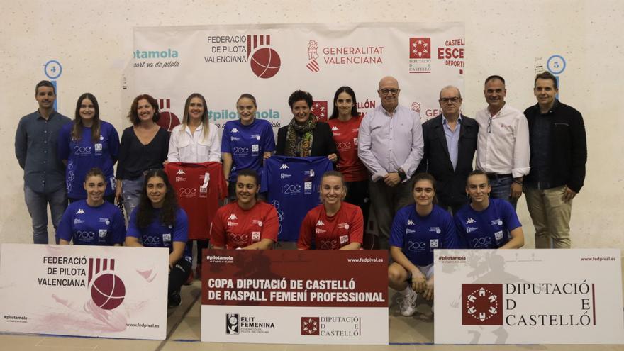 Gran final de la I Copa Diputació de Castelló de raspall femení professional