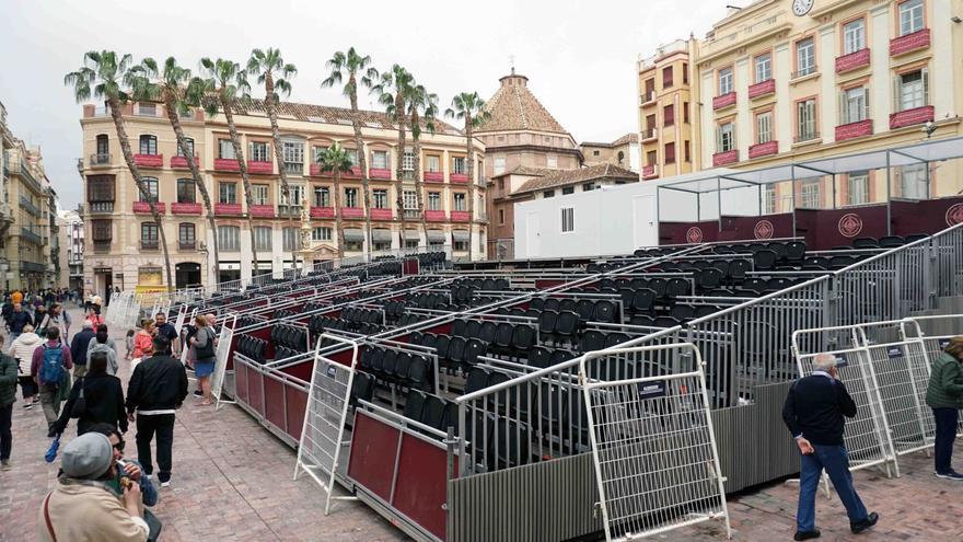 Málaga se prepara para celebrar la Semana Santa de 2025