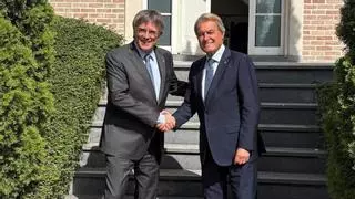 Puigdemont y Mas se reúnen en Waterloo y abordan el posible regreso del expresident a Catalunya este otoño