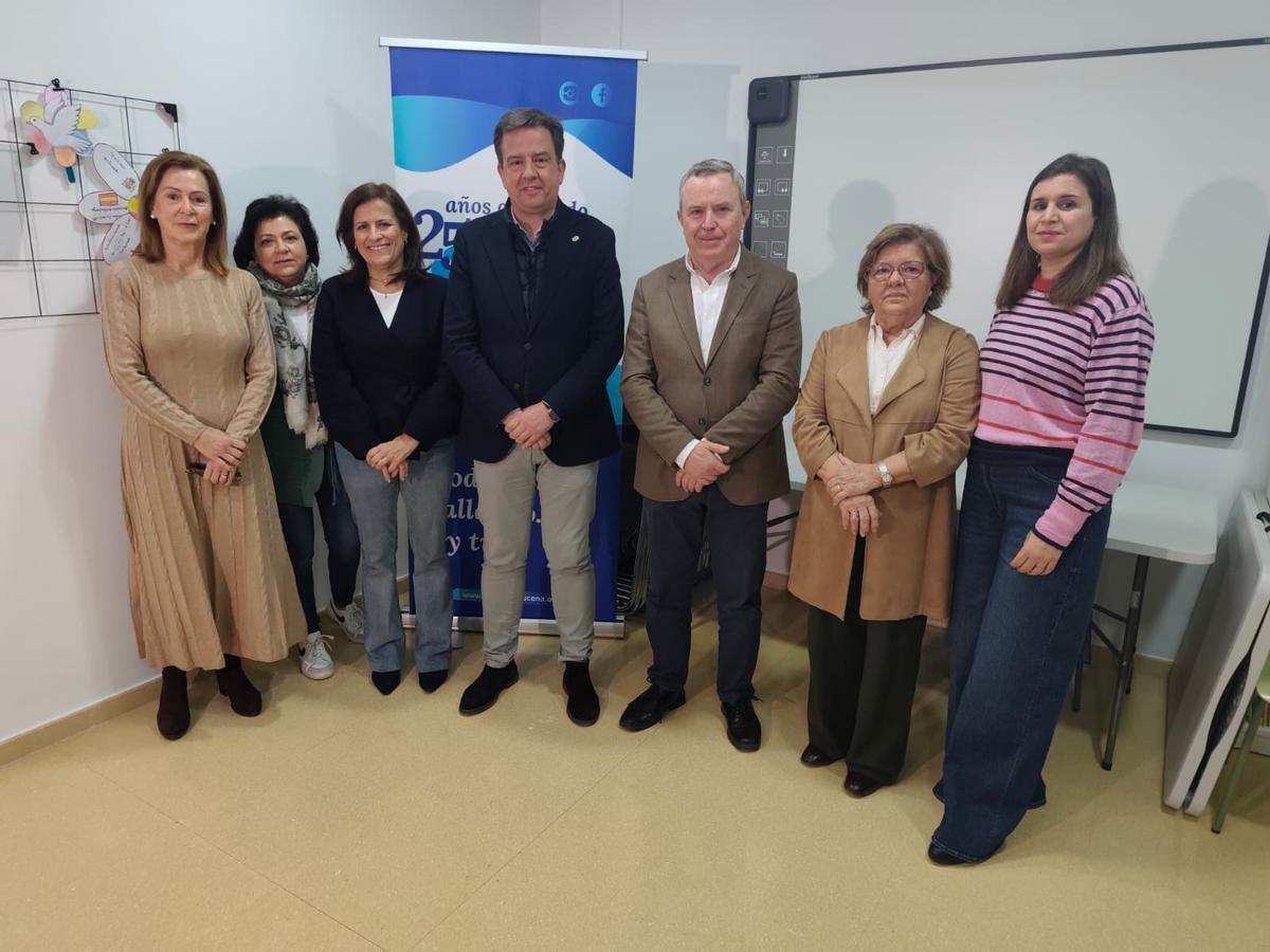 Visita institucional a la sede de la asociación Nuestros Ángeles.