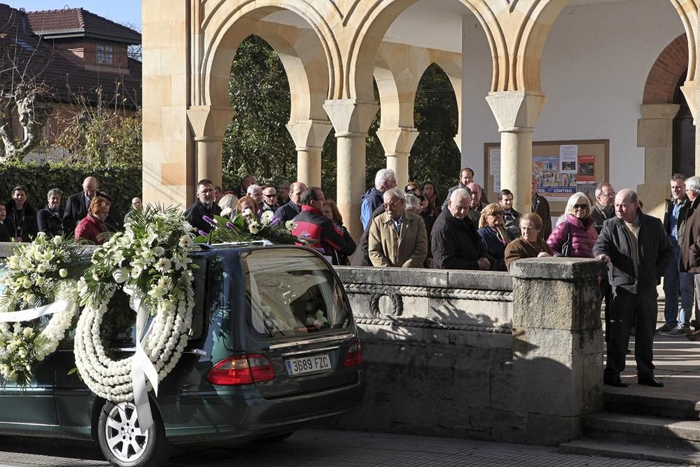 Funeral por Juan Fombona, el joven atropellado en Somió