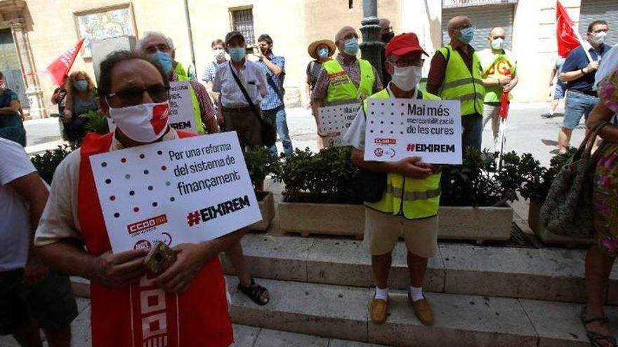 Los sindicatos mayoritarios piden en Castelló &quot;rescatar&quot; a personas, empleos y salarios