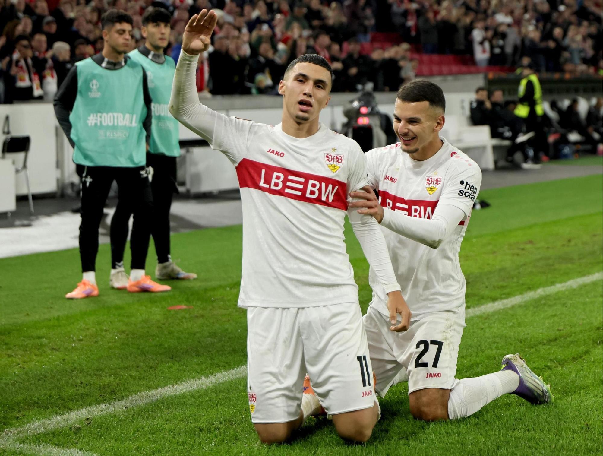 Las imágenes del debut del Celta en Europa League, frente al Stuttgart