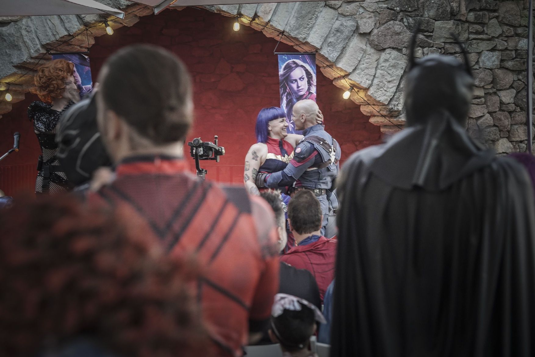 Mira les fotos del casament temàtic de Marvel a Sallent