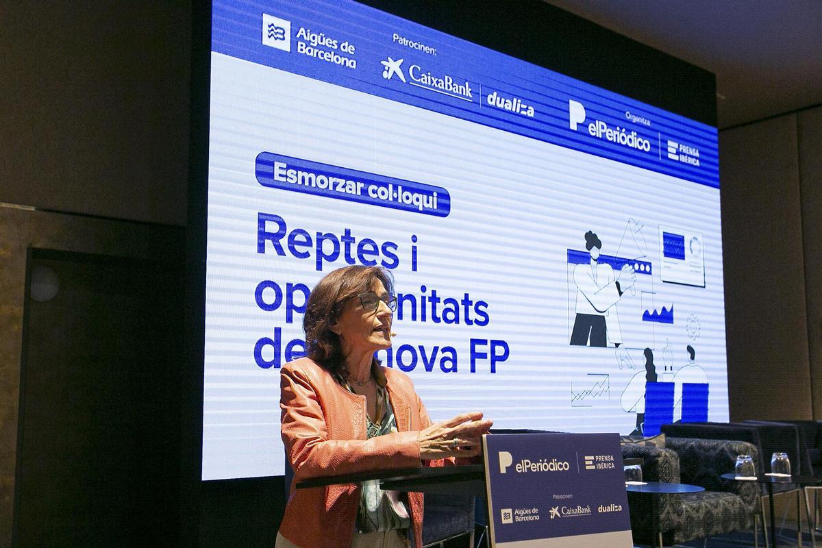 Mercè Chacón, directora general de la Formació Professional de la Generalitat de Catalunya.