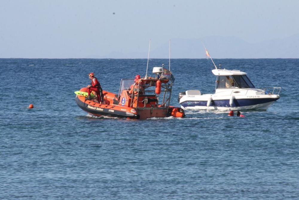 Simulacro de salvamento en Águilas