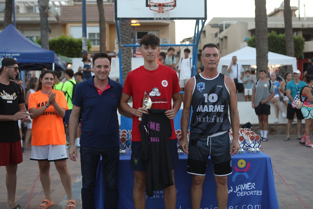 Finales y entrga de premios del del 3x3 de baloncesto de la Ribera