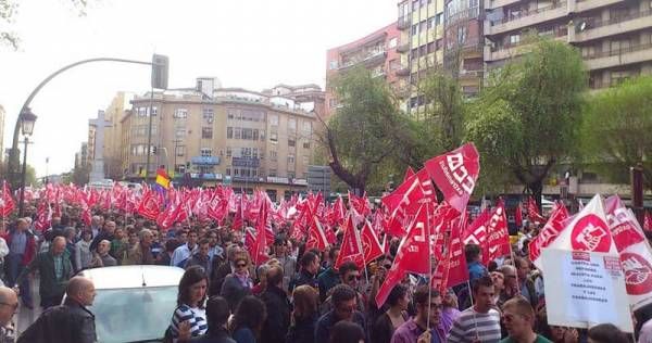 La jornada de Huelga General en Extremadura