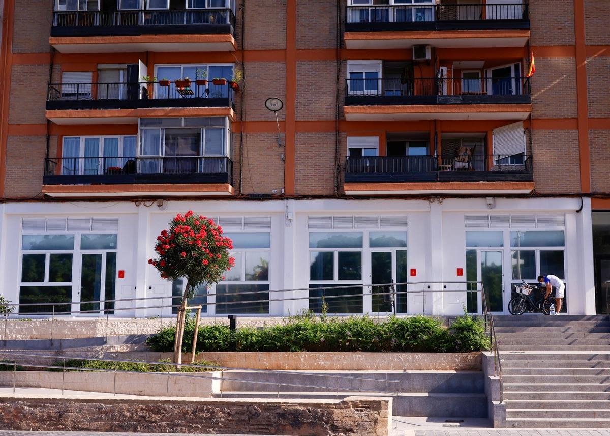 Pisos turísticos en Mislata, en una imagen reciente.