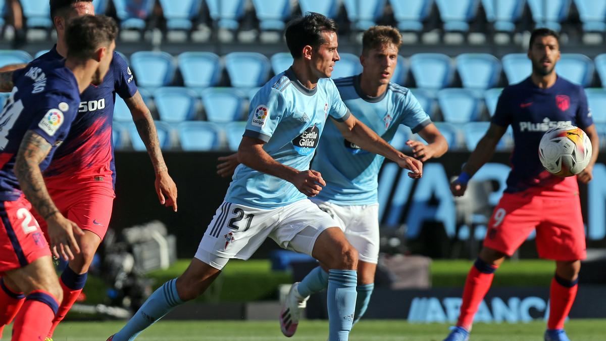 El Celta-Atlético, en imágenes