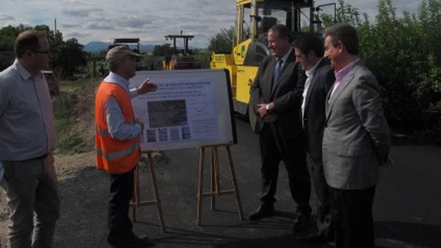 Fomento rehabilita la carretera del polígono