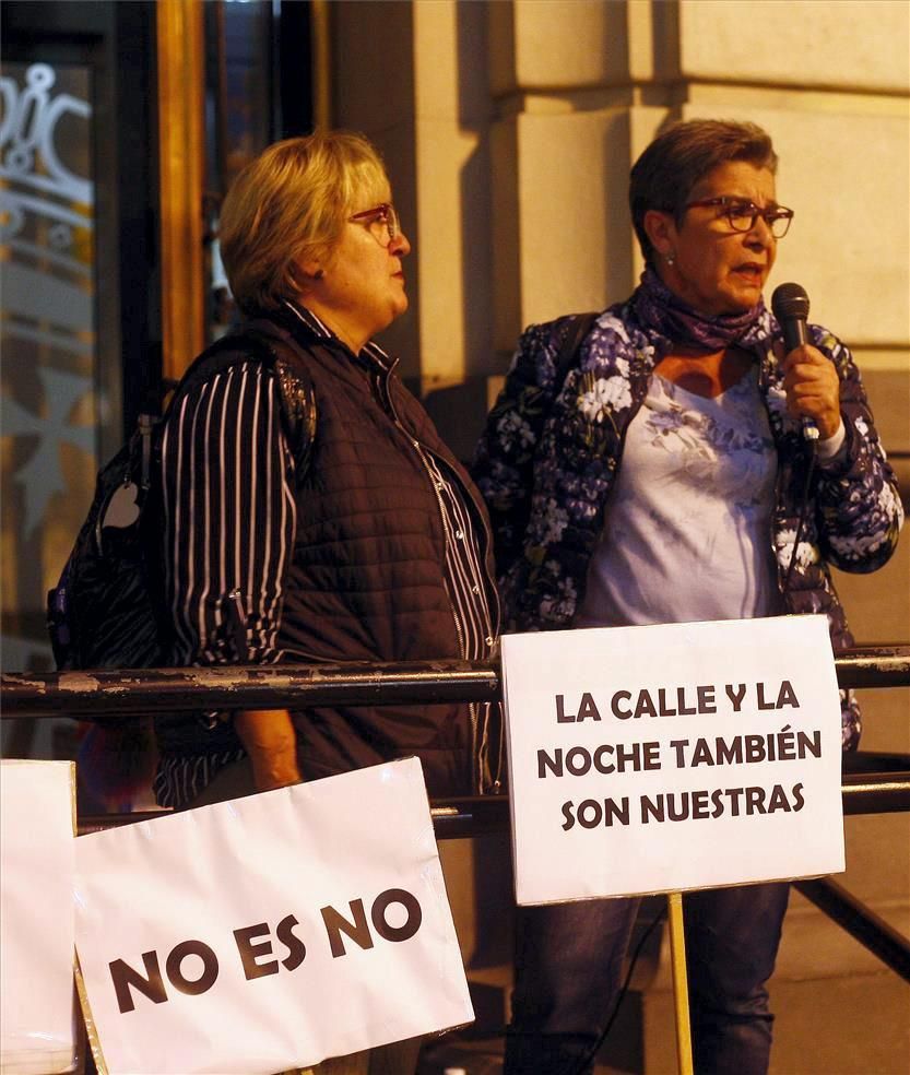 Cacerolada en contra de las agresiones sexistas