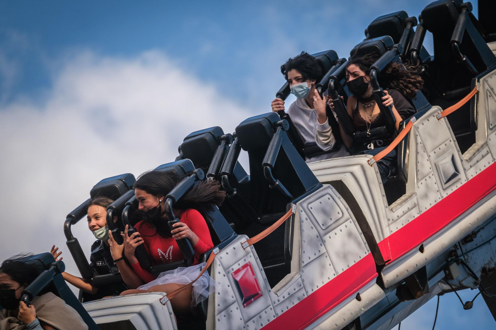 Apertura de la feria de atracciones de Santa Cruz