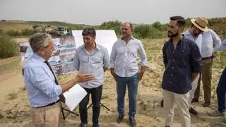 Un nuevo puente metálico pondrá fin a las inundaciones en la CO-4207 entre Montilla y Montalbán