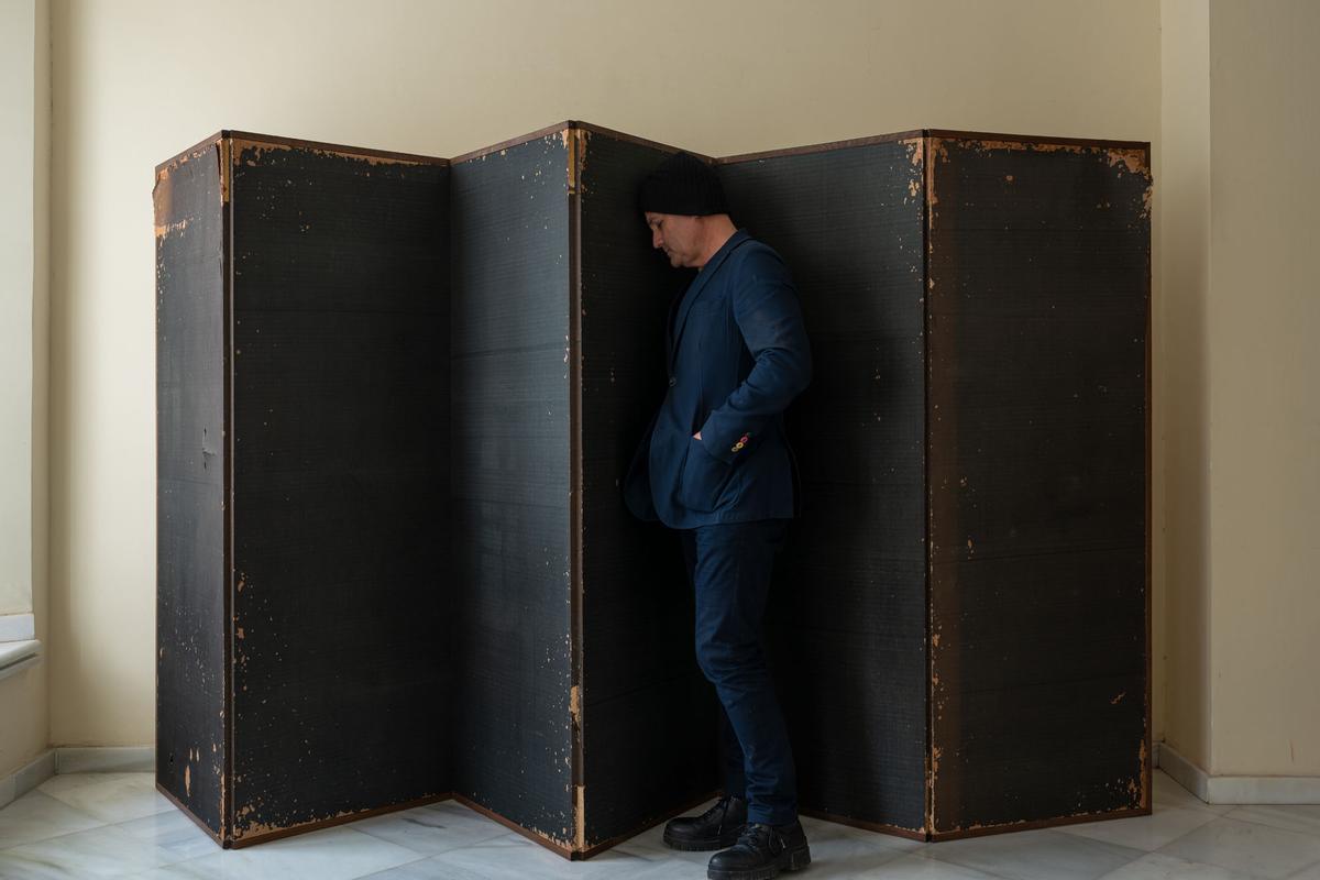 El artista malagueño Pedro Zamora