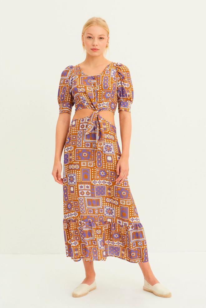 Vestido estilo cut-out de Antik Batik