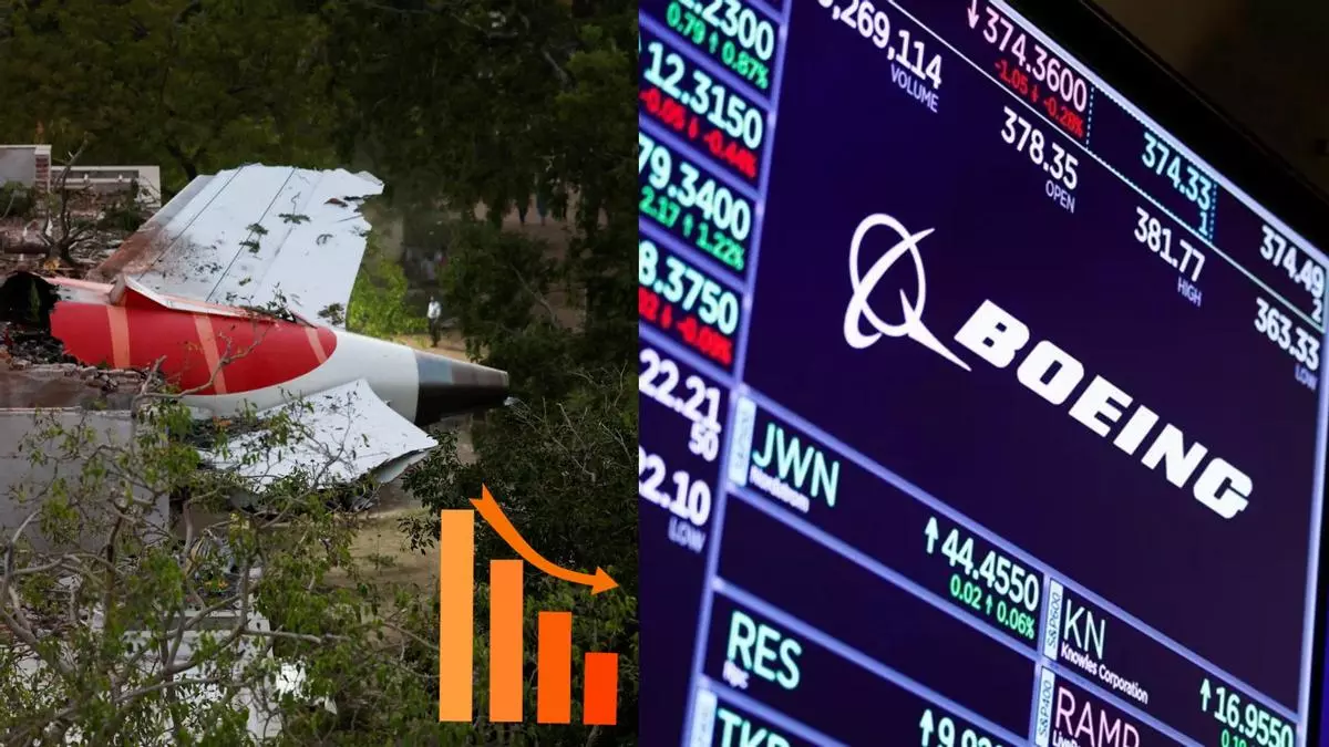 La empresa de aviones del accidente en la India cae en picado en la bolsa internacional
