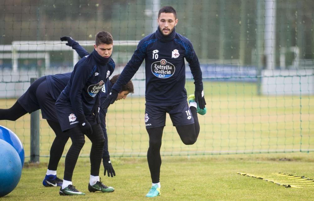 El Deportivo se prepara para recibir al Osasuna