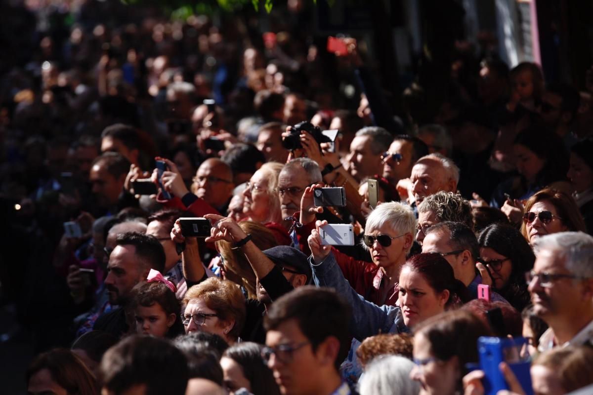 La Legión levanta expectación en el Vía Crucis de La Caridad