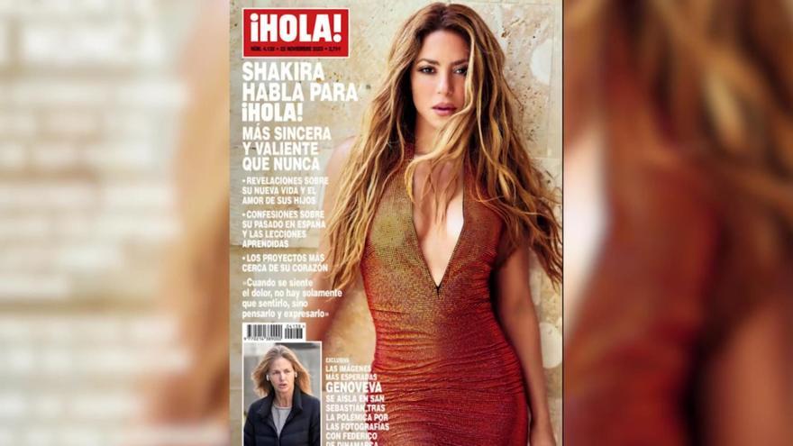 Shakira protagoniza la portada de la revista '¡Hola!', donde habla de su vida