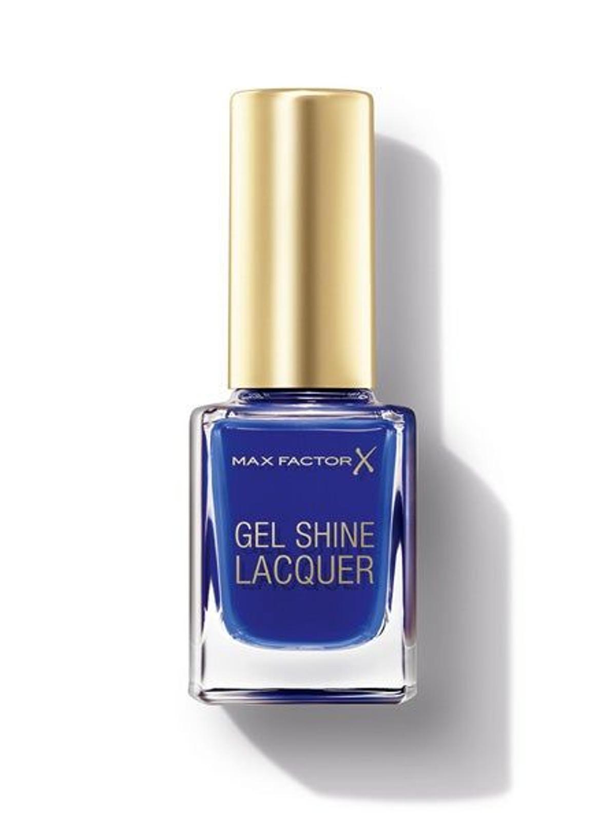 Esmalte Gel Shine Laquer Glazed Colbalt de Max Factor