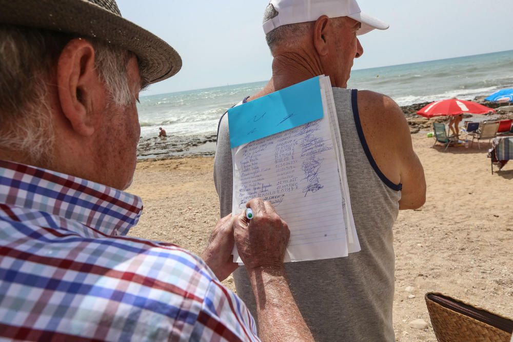 Vecinos de Punta Margalla en Torrevieja, en contra